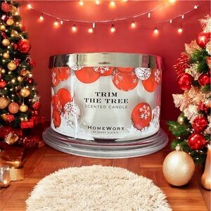 HomeWorx by Harry Slaktin Trim the Tree 4 wick 18 oz. Scented Candle